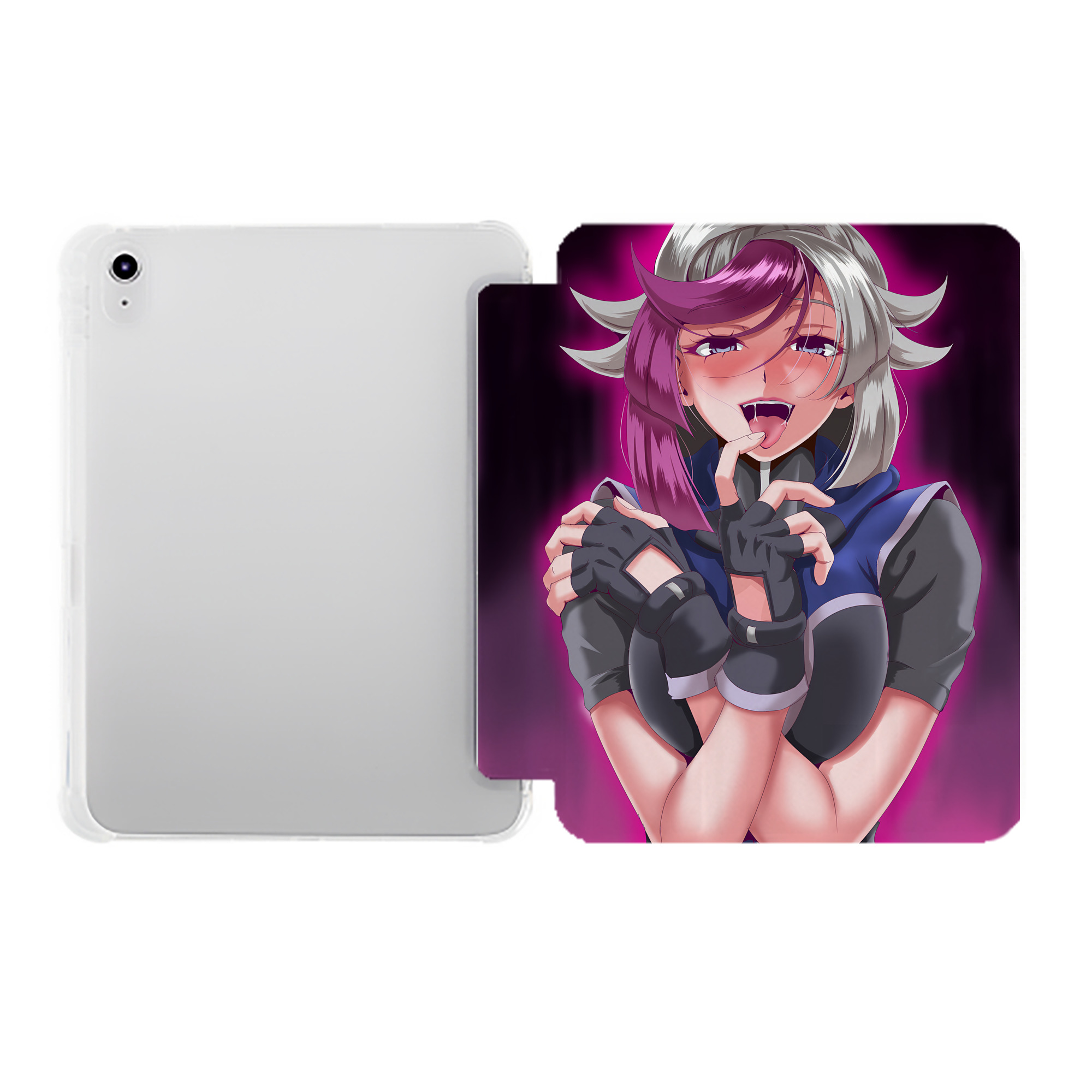 （画像用） 遊☆戯☆王 Yu-Gi-Oh! IPad ケース ペン収納付き 三つ折りスタンド PUレザー×シリコン 対応機種9.5/10.5/10.9インチ
